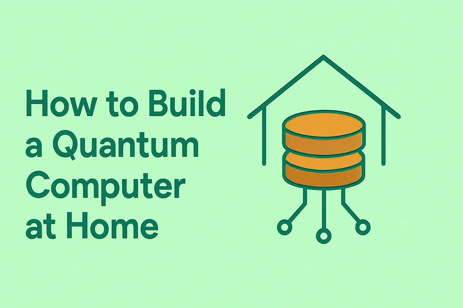 How to Build a Quantum Computer at Home