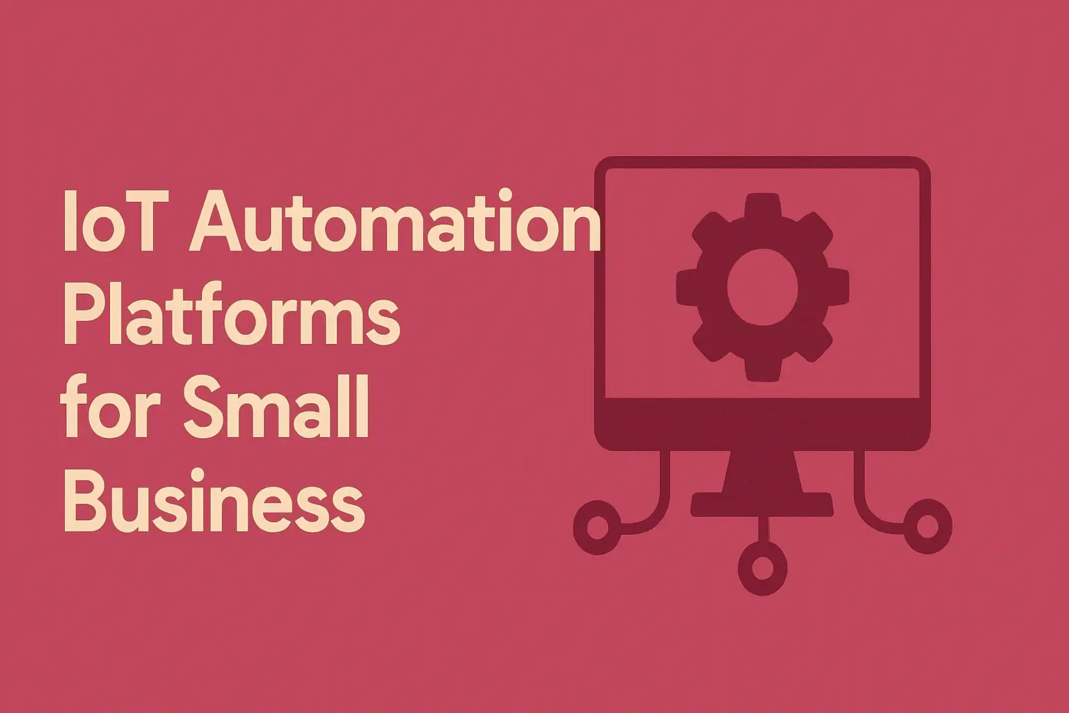 IoT Automation Platforms for Small Businesses