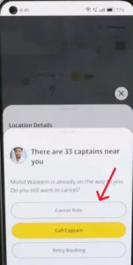 Cancel Rapido Ride