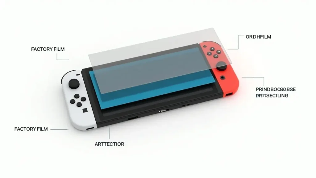nintendo switch 2 screen film layer