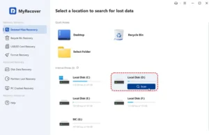 Recover Deleted Files in Windows